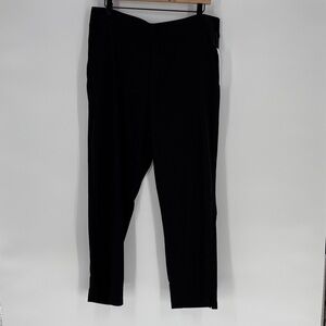 Athleta Brooklyn ankle pants 16 black new